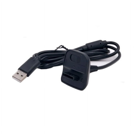 (Black) Wireless Gamepad Adapter USB Receiver For Microsoft XBox 360 Controller Console