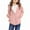 Pink, variant on Infant Boys Girls Jackets Winter Buttons Plush Warm Casual Jackets Toddler Kids Thickened Cotton Cardigan Outerwear (6-9 Months, Wine)