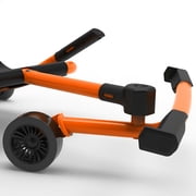 EzyRoller: Classic X - Orange - Ride-On Scooter, Cambering Motion, Pedal Free Cart, Hand Brakes, Extendable Frame, 154lb Capacity, Kids Ages 4+