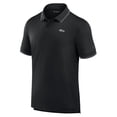 thumbnail image 2 of Men's Fanatics Black Baltimore Ravens Front Office Pique Polo, 2 of 3