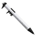 thumbnail image 3 of 1 calibrador Vernier 2 en 0-100 mm Herramientas de medición de papelería para estudiantes Negro, 3 of 3