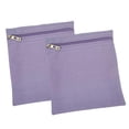 thumbnail image 3 of 2 bolsillos laterales para coser con cremallera, pequeños monederos de lona, ​​fundas para teléfono, bolsillos interiores para sudaderas, abrigos y púrpura, 3 of 8
