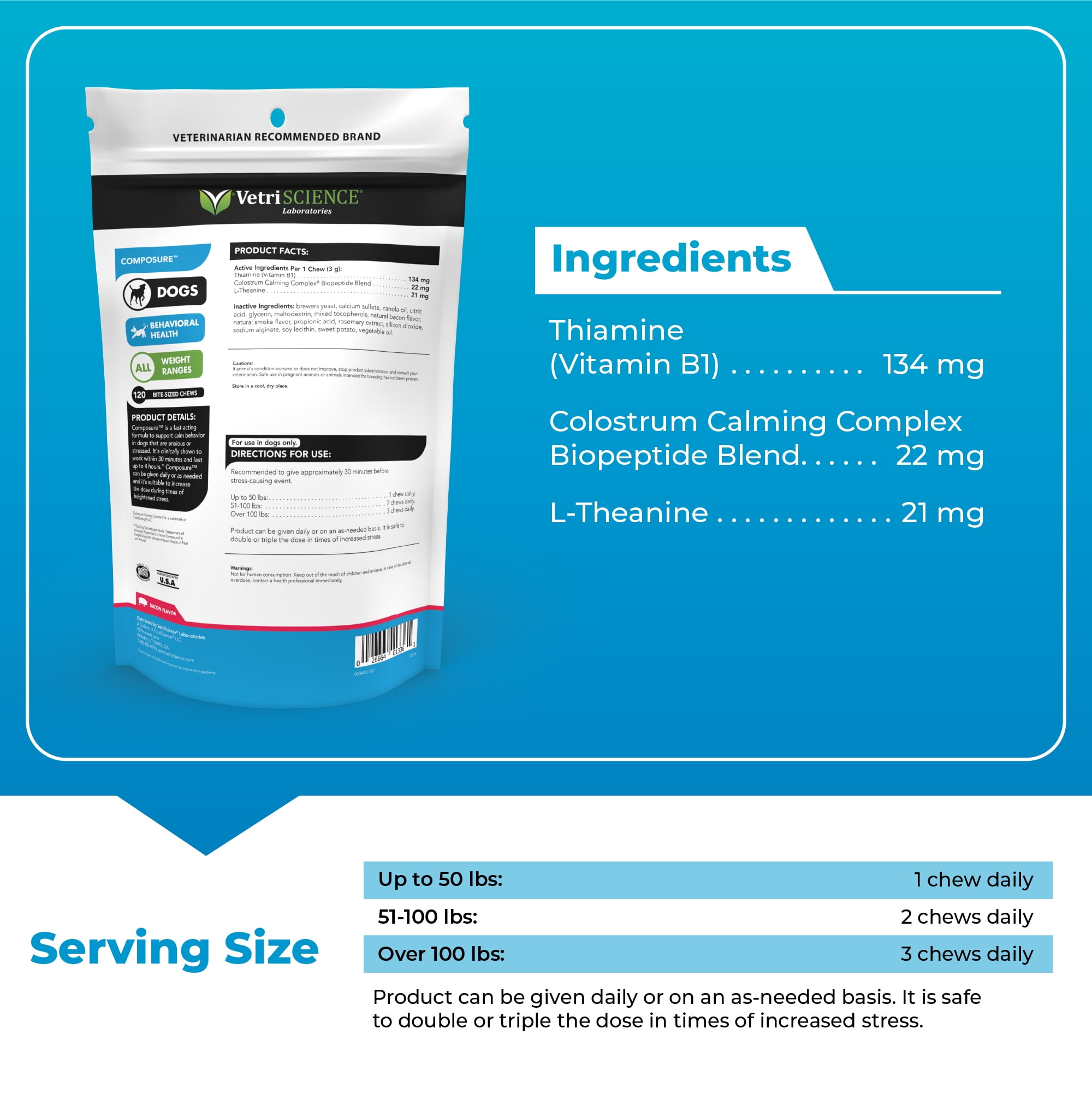 Vetriscience composure cheap dogs