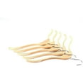 thumbnail image 2 of Perchas de madera con rayas antideslizantes (paquete de 10), 2 of 5