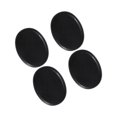 thumbnail image 1 of justharion 4 Pcs Professional Large Massage Stone Set Basalt Hot Rocks Stones Relaxing 6x8x1.8cm, 1 of 7