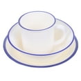 thumbnail image 3 of SHISUYAN Creative Dinner Plate Bowl Cup Kit in White Melamine for Kitchen Use Versatile and Durable 1 Set, 3 of 9