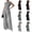 Gray, variant on Stichou Womens Summer 2 Piece Outfit Set Dressy Casual Sleeveless Tank Tops Crew Neck Wide Long Leg Pants with Pockets Gray M