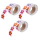thumbnail image 1 of AURARMLET Stickers Autoadhesivos De Flores Con Acabado Holográfico Para En, 1 of 6