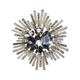 thumbnail image 1 of LYMAYTER Accessoire de Vêtement Broche Unisexe - Forme de Fleur, Rétro, pour Vêtements, 1 of 7