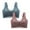 Blue-1, variant on skpabo 2Pc Push Up Bra Women's Comfy Non-Marking Lace Sports Bra Gathered Without Steel Ring Bra Ladies Underwear Backless Bra for Work Office