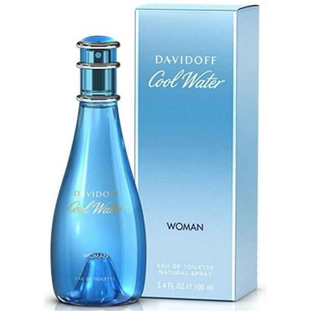 Cool Water by Zino Davidoff Eau de Toilette Women's Spray 3.4 oz (Pack