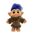 thumbnail image 1 of Figuras De Pelo De Colores Sunnimix 2x4 Pulgadas Juguetes Pelo Azul, 1 of 7