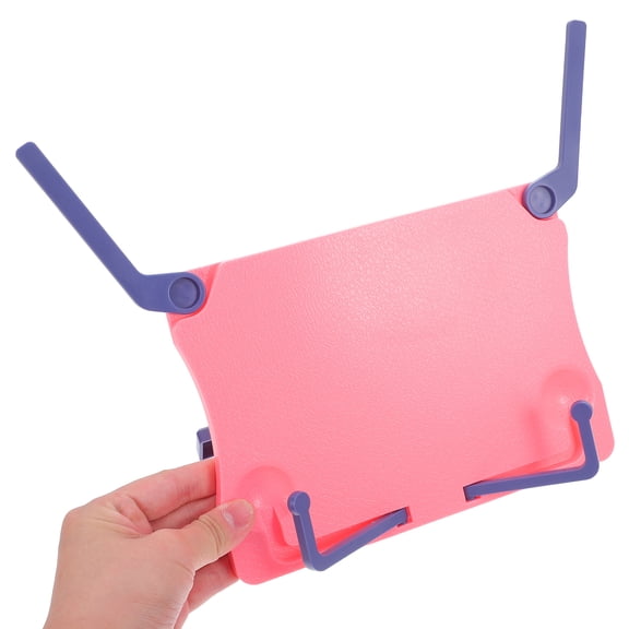 Hemobllo Tabletop Music Stand Pink ABS 1Pack