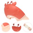thumbnail image 1 of OULII 1Pcs Adjustable Baby Hair Washing Visor in Red Plastic for Young Children, 1 of 6