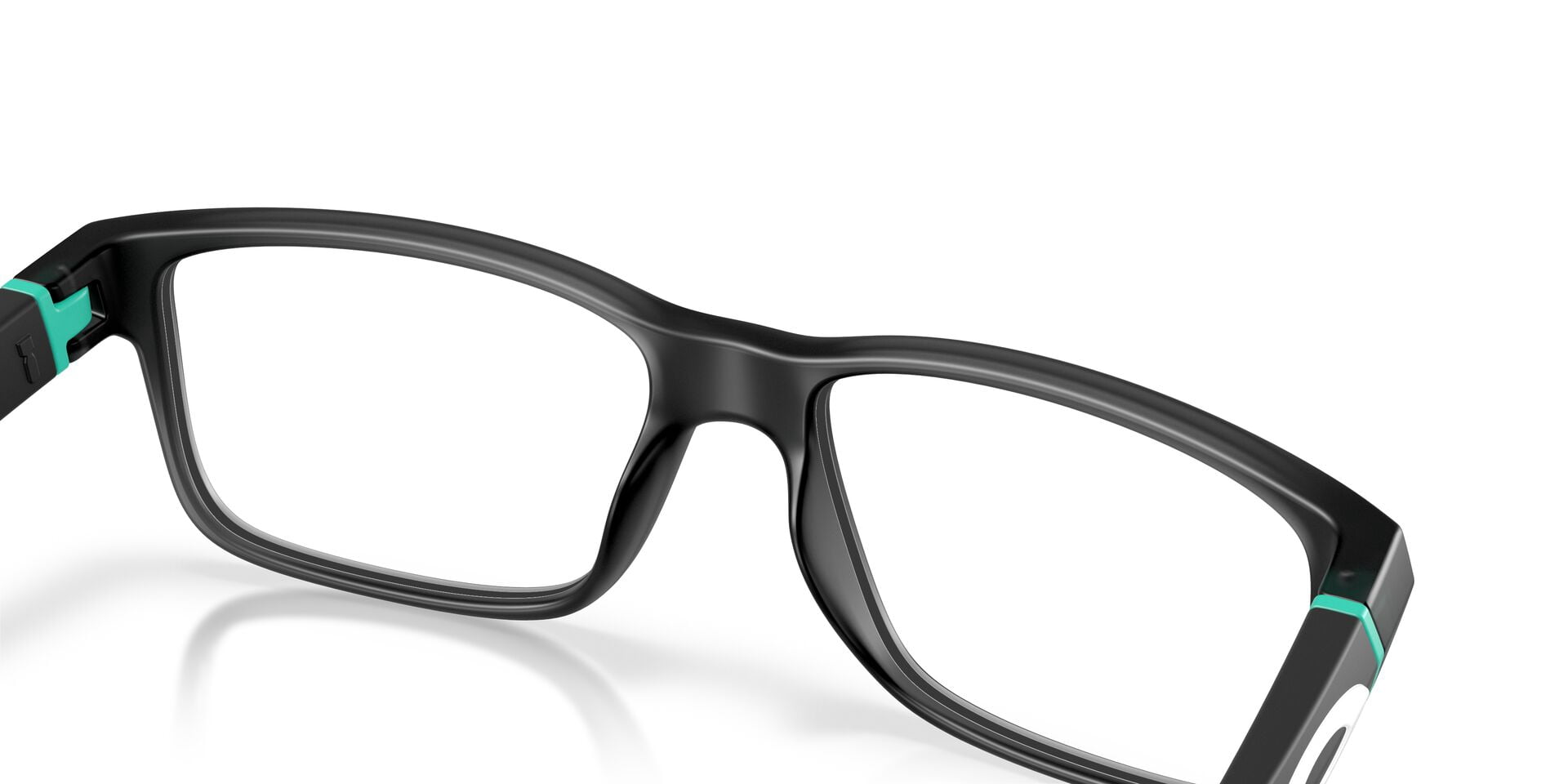 Oakley Kids' Rectangular Field Day Eyeglasses, Black Ink, 48mm Frame