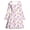 lavender polka dot, variant on Lanbubble Girls Long Sleeve Dress Square Neck Bell Sleeve A-Line 13-14Y