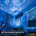 thumbnail image 4 of Proyector de luz nocturna Enbrighten Galaxy con 15 combinaciones de colores, 4 of 6