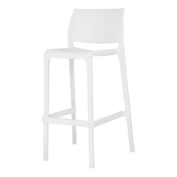Banco De Barra Bar Moderno De Polipropileno Durable Lagoon  SENSILLA