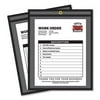 C-Line Shop Ticket Holders, Stitched, One Side Clear, 75", 9 x 12, 25/BX