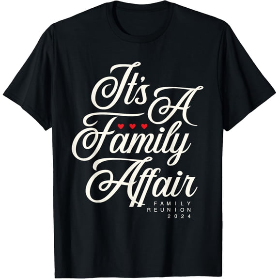 Family reunion 2024 Funny Family Party Love Matching Group T-Shirt
