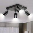 thumbnail image 1 of Modern 4-Flame Square LED Ceiling Spotlight - Perfect for Kitchens  Living Rooms  and Bedrooms!, 1 of 7