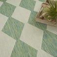 thumbnail image 3 of Nourison Positano Indoor/Outdoor Blue Green 4' x 6' Area Rug (4x6), 3 of 9