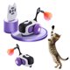 thumbnail image 2 of Toy Automóvil Gato Automático Juguete Interactivo Control Remoto USB Recargable Con 2 Modos para Bo Gatos Adultos Interiores Gatitos Rojos, 2 of 9