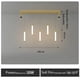 thumbnail image 3 of Lámpara colgante LED moderna para iluminación de ambiente, lámpara de ahorro de energía para comedor, barra de hogar, isla de cocina, 3 of 5
