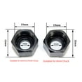 thumbnail image 4 of Carbon Steel Router Collet Adapter Set: 6mm (with Nut), 1/4", 8mm Chuck Sleeves for LAVIE & Compatible Woodworking Trimmers – Easy Installation, Precision Engineered for Accurate Cutting & Shaping, 4 of 6