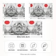 thumbnail image 2 of Yayeee Pillowcase Queen Size Set of 2 Satin Wrinkle Resistant Pillow Case, White Streets, 2 of 8