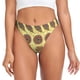 thumbnail image 1 of Balery Bohemia Tangas de Algodón para Mujer con Estampado – Ropa Interior Sexy, Transpirable, G-string-XX-Large, 1 of 6