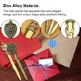 thumbnail image 3 of QHUDLV Retro Metal Letter Opener,Office School,Envelope Cutting Accessory, 3 of 9