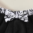 thumbnail image 5 of TAIAOJING Toddler Girls Short Sleeve Letter Prints Coat Tops Skirts Outfits Sets Boho 6-9M, 5 of 6