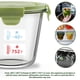 thumbnail image 5 of Recipientes de vidrio para preparación de comidas Freshmage, 3 tazas (700 ml), 8 unidades, 5 of 7