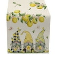 thumbnail image 1 of asddcavvf Petit Drapeau de Table Frais Printemps et Été Imprimé Fleur Lin Nappe 7 et Table de Noël Table d'Hiver 108 Pouces de Long, 1 of 6