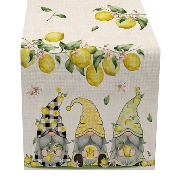 Pequeño Mantel Fresco Con Estampado Floral Primaveral Y Veraniego 7