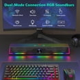 thumbnail image 2 of Altavoz para ordenador Redragon GS516 Bluetooth USB RGB Soundbar, 2 of 9