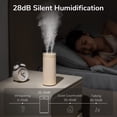 thumbnail image 4 of SHENMO Humidifier, 4000mAh Portable Mini Humidifier, Air Humidifier for Baby, Two Spray Ports, Auto Shut Off, Quiet Air Humidifier, Suitable for Car, Home, Office and Travel - Brown, 4 of 5