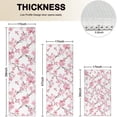 thumbnail image 4 of Pioneer Flower Floral Print Pattern Kitchen Rugs Sets Of 3,Kitchen Runner Rugs Non Skid Washable,Decorative Kitchen Floor Mats for Kitchen,Sink,Laundry,17"x30"+ 17"x47" + 17"x59", 4 of 6