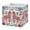 Folk Art Motifs, variant on Fabric Storage Bins Foldable Cube For Home Organization Baskets Snowflake Pattern