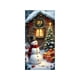 thumbnail image 2 of Cortina navideña de poliéster de 35 x 72 pulgadas con diseño de Papá Noel | Decoración festiva de pared duradera | Fácil de instalar para puertas de entrada, uso interior y decoración de fiestas, 2 of 6