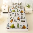 thumbnail image 3 of Erosebridal Music Guitar Cartoon Tent Twin Sheet Sets 3pcs For Boys Girls,Kids Teens Happy Camping Bedding, 3 of 5