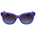 thumbnail image 2 of Versace Violet Gradient Dark Grey Cat Eye Ladies Sunglasses VE4394 53434Q 54, 2 of 5