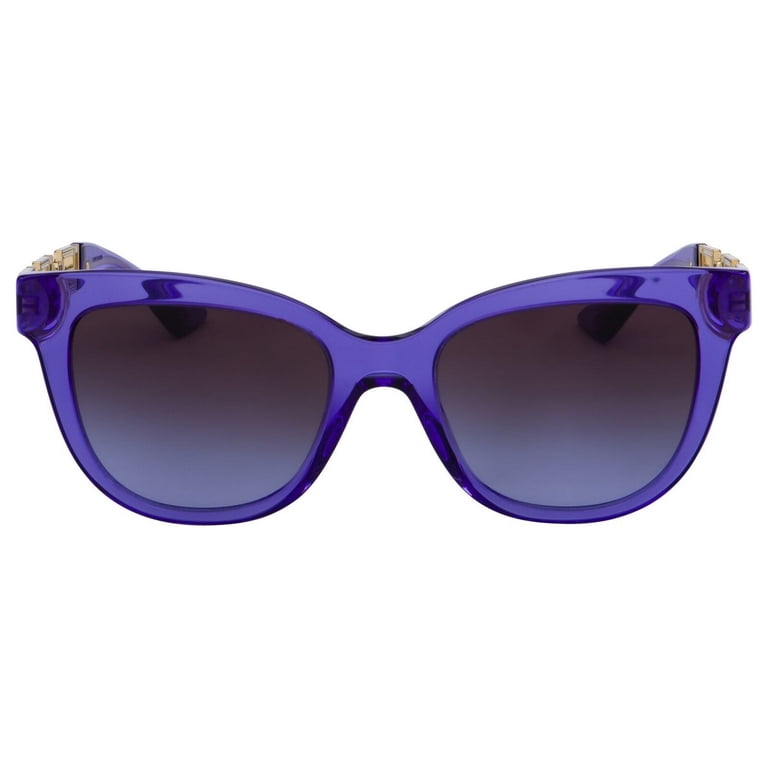 ? - New Original Versace Dark Grey Cat Eye Ladies Sunglasses VE4394 GB1/87 5… Versace VE4394 Sunglasses | FramesDirect.com main image 3