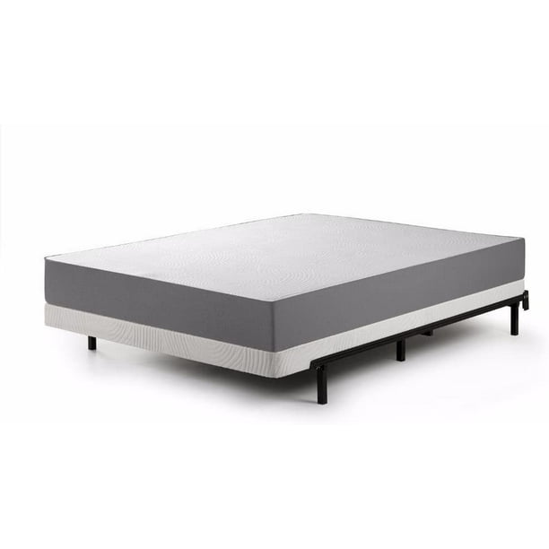 Zinus Jayanna 4 Inch Bifold Box Spring Mattress Foundation Zero Assembly Sturdy Metal Structure Low Profile Queen Walmart Com Walmart Com