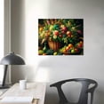 thumbnail image 4 of COMIO Vase Basket of Flowers &amp; Fruit | Print in Frame | Fine Artwork Painting Reproduction | Framed Wall Art Decor Poster Gift, 4 of 6