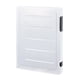 thumbnail image 1 of Minnieouse Maletín Portatil Transparente Doble Hebilla Con Asa Caja Contenedores A5 Fino Blanco Bolsas de maquillaje Blanco A4 fino, 1 of 1