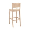 thumbnail image 5 of Linon Darcy 30" Indoor Wood Bar Stool, Set of 2, Unfinished, 5 of 13