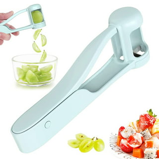 Grape Cutter for Toddlers 1-3,Grape Slicer for Baby, Grape Cutter Tool,Grape Slicer Kitchen Gadget for Small Seedless Fruit Cutting