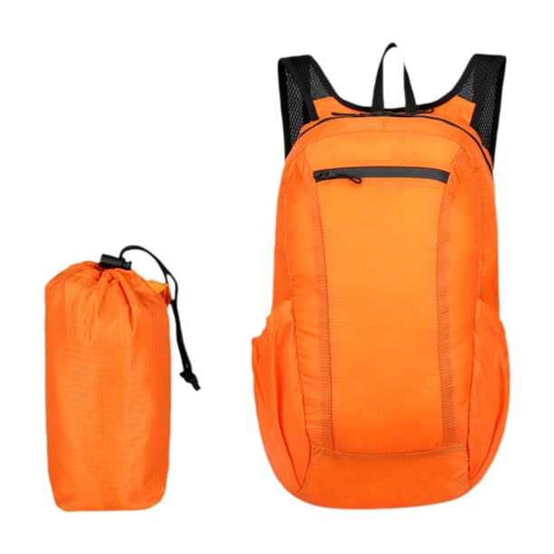 Mochila plegable, ligera y resistente al desgaste, ideal para el trabajo y la oficina. Naranja